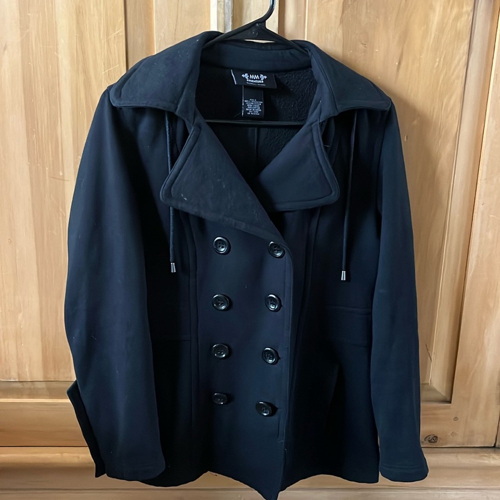 Navy pea coat size small by MM essentials, Marc Mattis